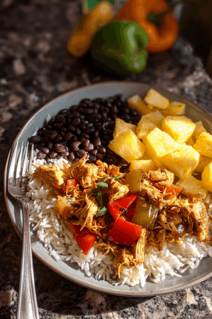Crock Pot Caribbean Jerk Chicken