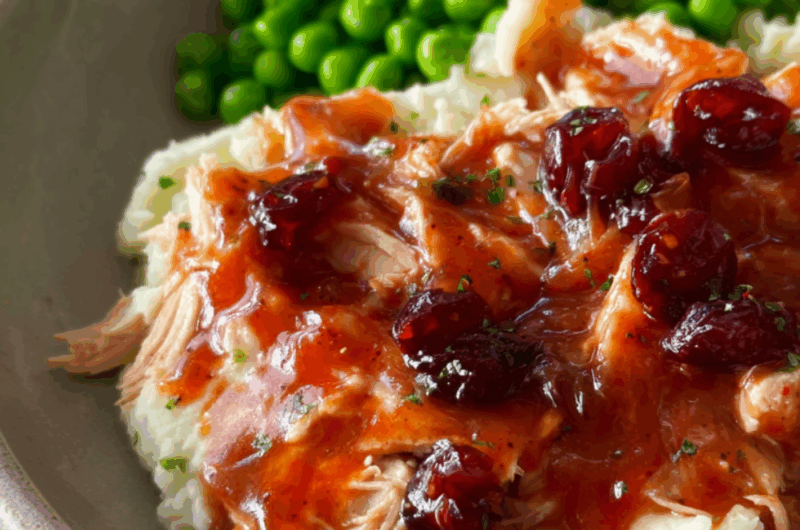 Crock Pot Catalina Cranberry Chicken