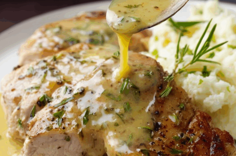 Crock Pot 3-Ingredient Ranch Pork Chops