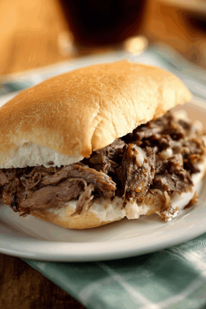 Crock Pot 3 Ingredient Italian Beef