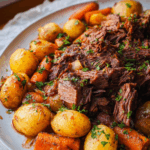 Crock Pot Bone-In Venison Roast