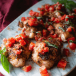 Crock Pot Bruschetta Chicken
