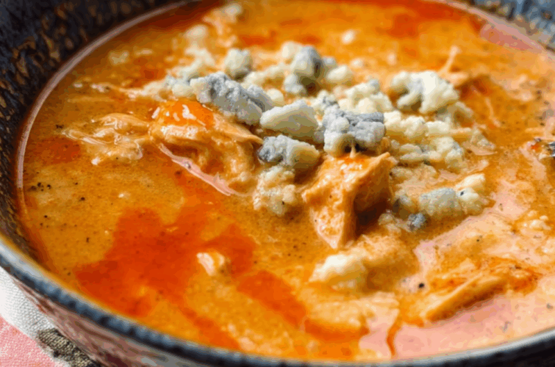 Crock Pot Buffalo Chicken Wing Soup