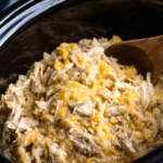 Crock Pot Cheesy Chicken And Rice Casserole