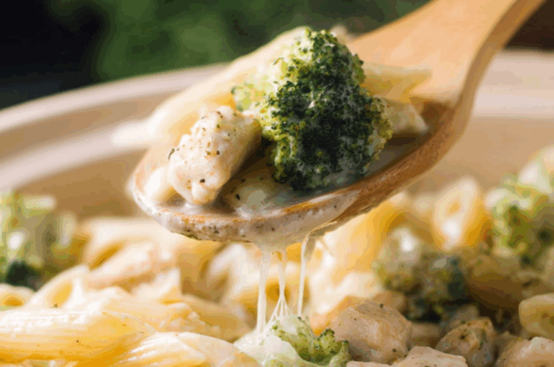 Crock Pot Chicken And Broccoli Alfredo
