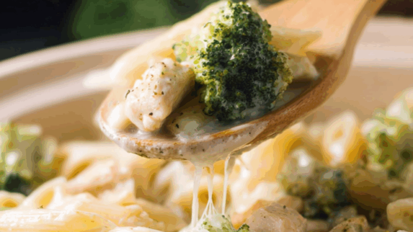 Crock Pot Chicken And Broccoli Alfredo