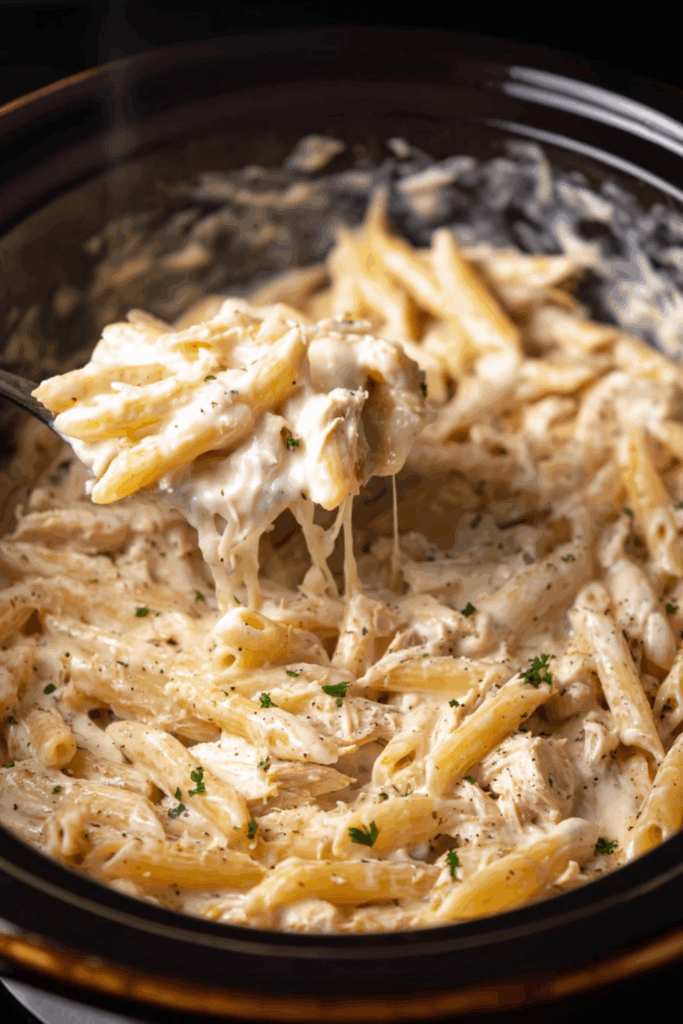 Crock Pot Chicken And Broccoli Pasta