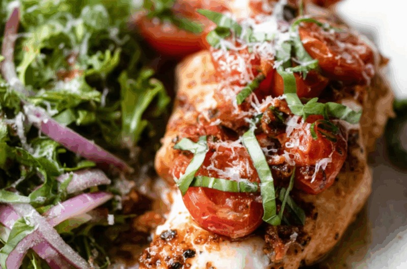 Crock Pot Chicken Caprese