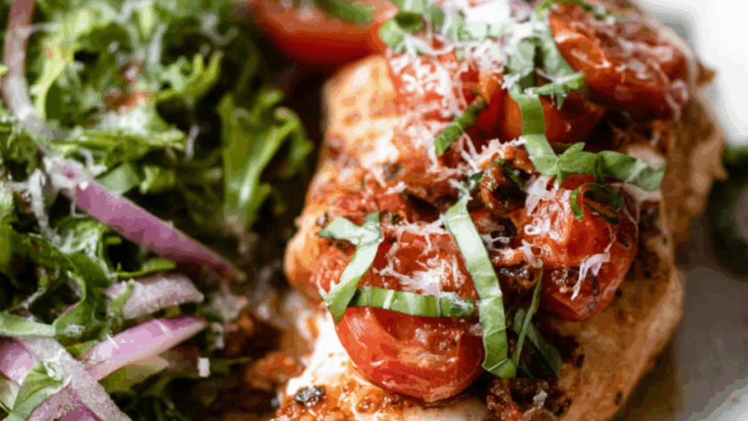 Crock Pot Chicken Caprese