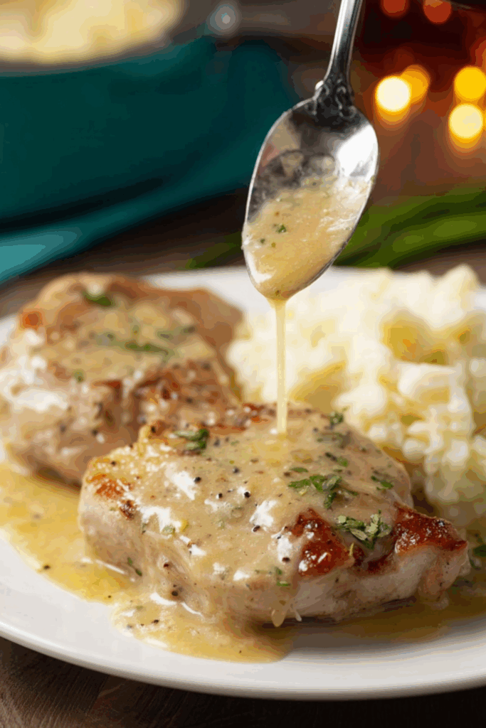 Crock Pot 3-Ingredient Ranch Pork Chops