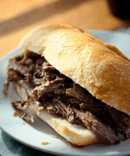 Crock Pot 3 Ingredient Italian Beef