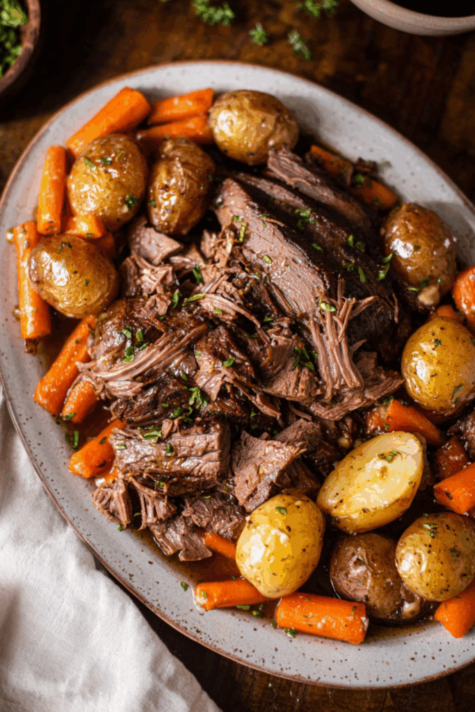 Crock Pot Bone-In Venison Roast