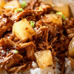 Crock Pot BBQ Hawaiian Chicken