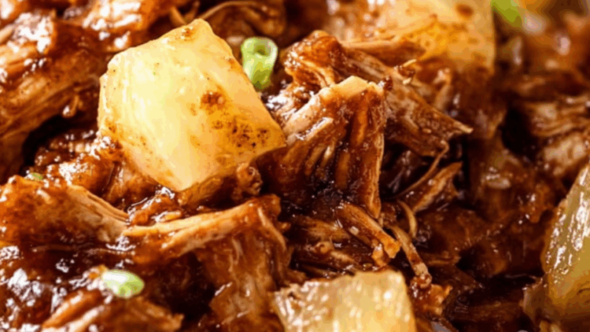 Crock Pot BBQ Hawaiian Chicken