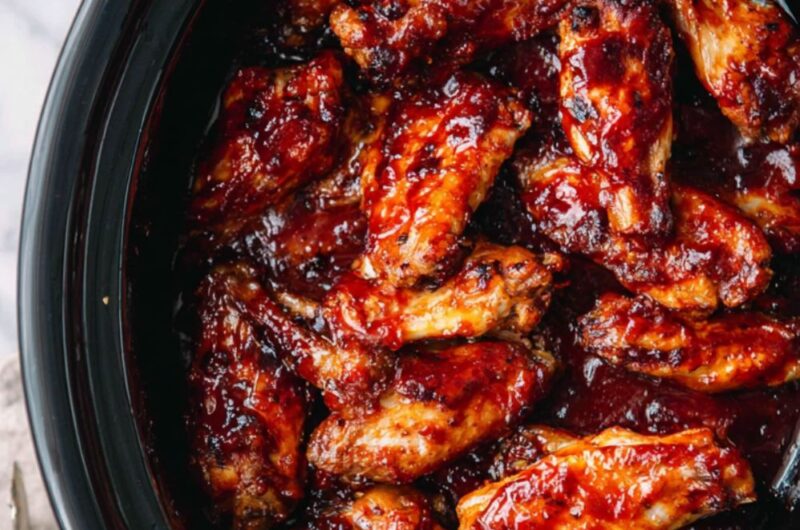 Crock Pot 3-Ingredient Chicken Wings