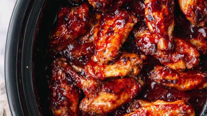 Crock Pot 3-Ingredient Chicken Wings