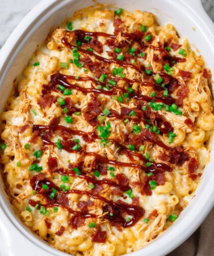 Crock Pot BBQ Chicken and Mac and Cheese 1