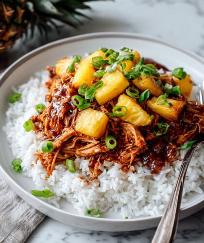 Crock Pot BBQ Hawaiian Chicken