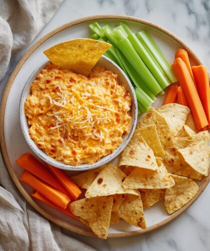 Crock Pot Buffalo Chicken Dip 1