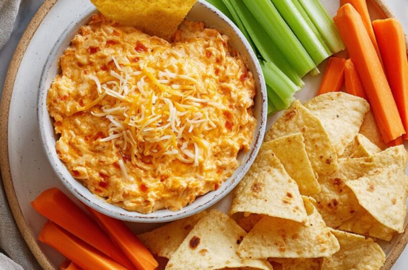 Crock Pot Buffalo Chicken Dip