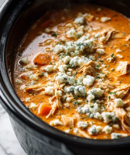 Crock Pot Buffalo Chicken Wing Soup
