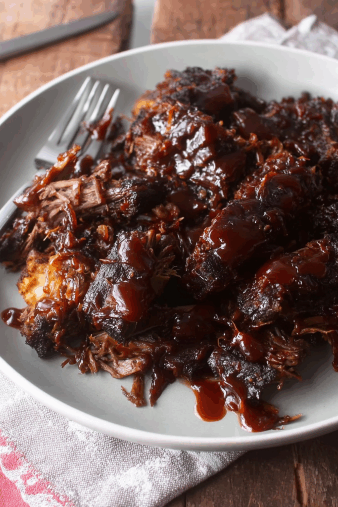 Crock Pot BBQ Beef Short Ribs