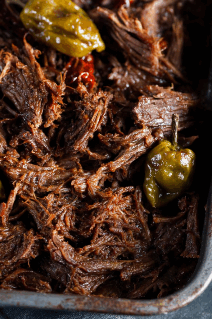 Crock Pot Mississippi Venison Roast