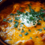 Crock Pot Chicken Enchilada Dip