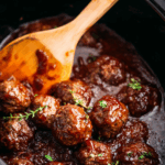 Crock Pot Venison Meatballs