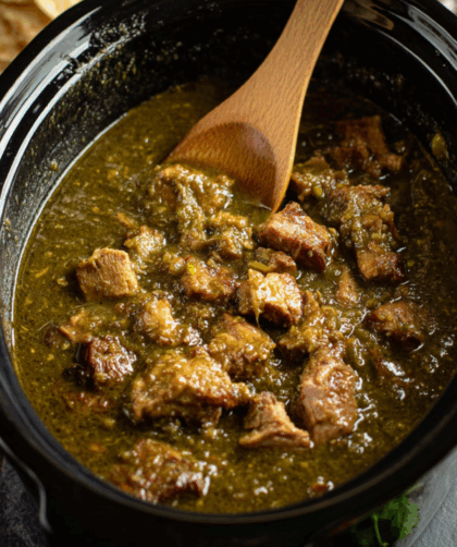 Crock Pot Chile Verde Pork