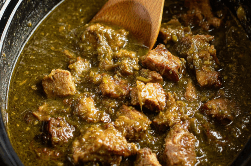 Crock Pot Chile Verde Pork