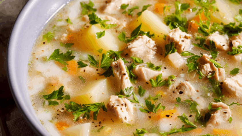 Crock Pot Creamy Turkey Soup