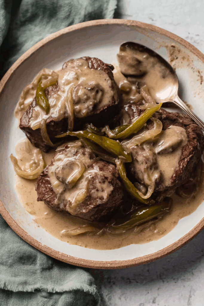 Crock Pot Venison Steak
