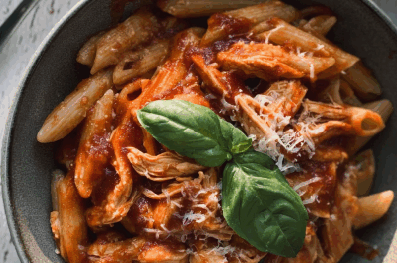 Crock Pot Chicken Marinara