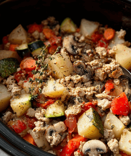 Crock Pot Ground Turkey And Potatoes