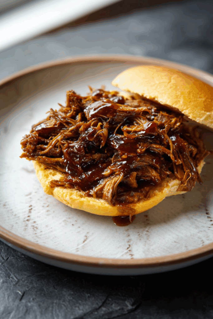Crock Pot Pulled BBQ Venison