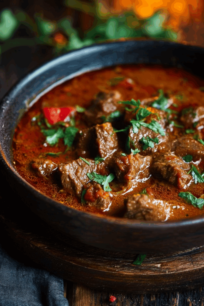 Crock Pot Venison Curry