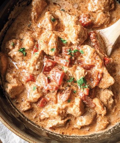 Crock Pot Chicken Paprikash