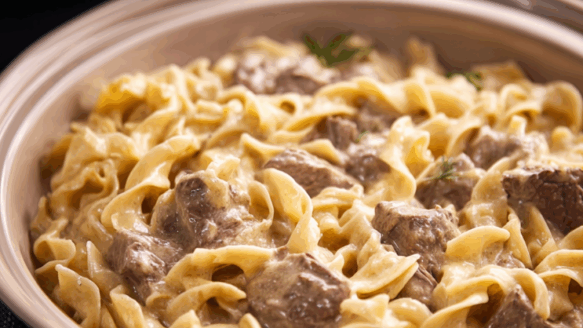 Crock Pot Beef And Noodles With Stew Meat