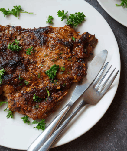 Crock Pot BBQ Pork Steaks