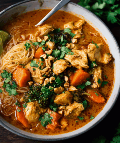 Crock Pot Chicken Curry Soup