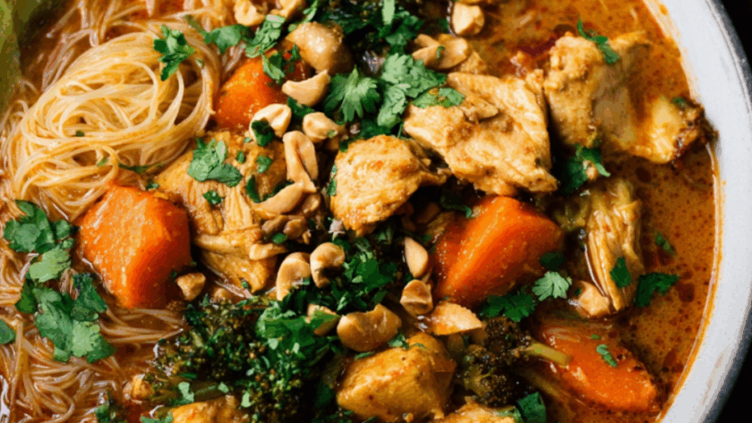 Crock Pot Chicken Curry Soup