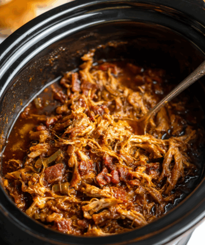 Crock Pot Bourbon Pulled Pork