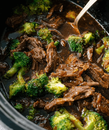 Crock Pot Beef and Broccoli