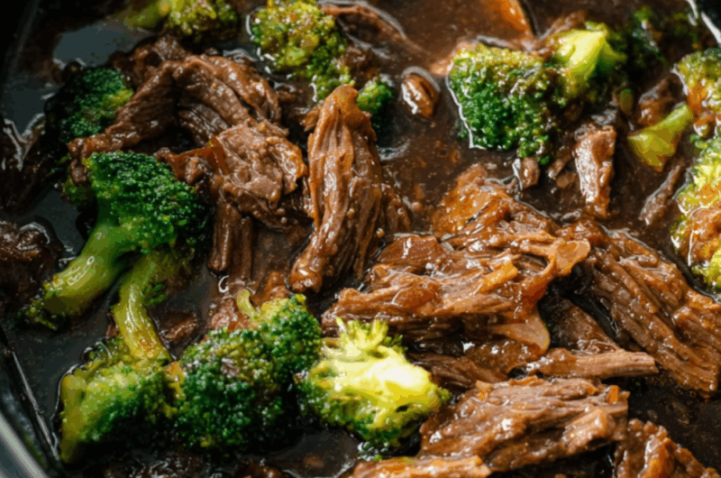 Crock Pot Beef and Broccoli