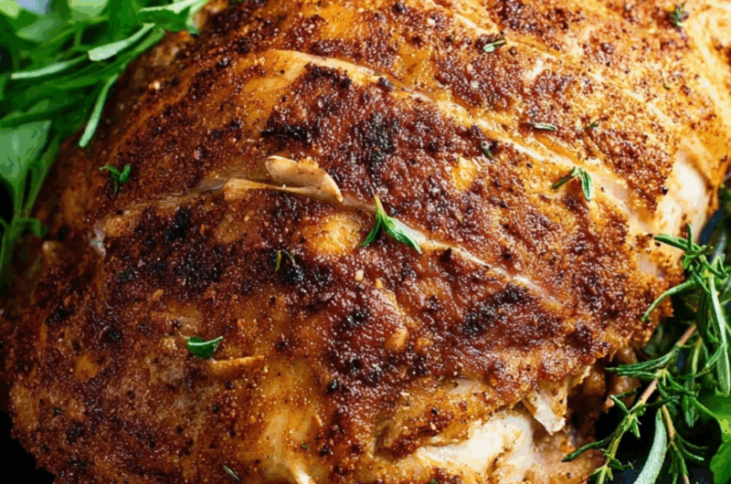 Crock Pot Cajun Turkey Breast