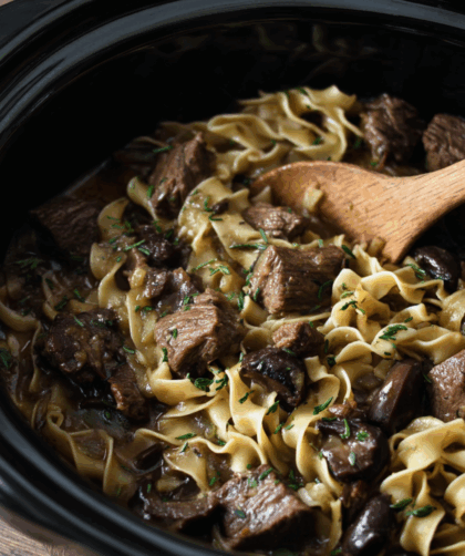 Crock Pot Beef And Egg Noodles