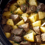 Crock Pot Beef And Potatoes
