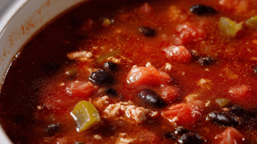 Crock Pot Ground Turkey Soup