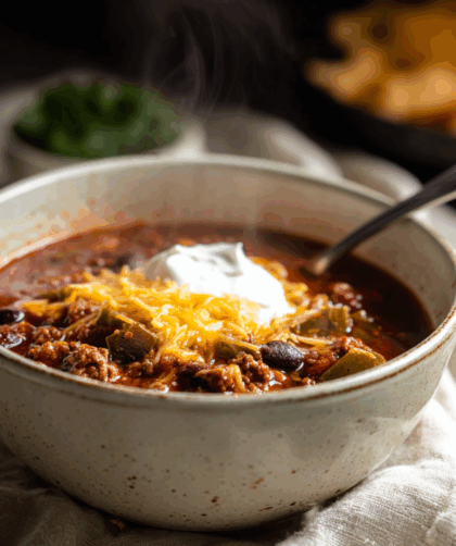 Crock Pot Venison Chili